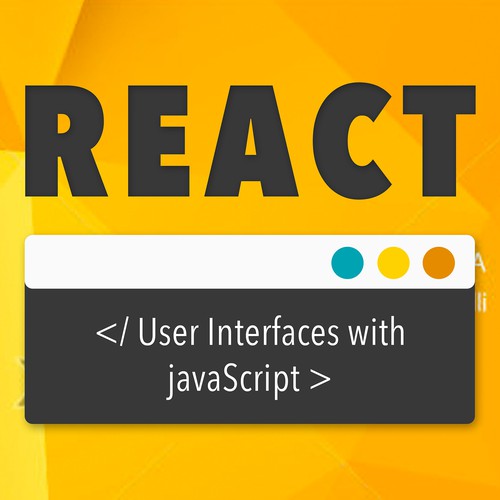 Java design with the title 'Create a cover for a hip programming book'