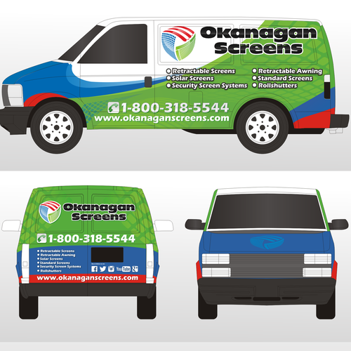 Decal design with the title 'Make my van stand out in the crowd!!'