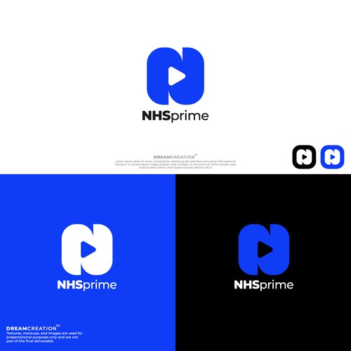 N logo with the title 'Streaming Platform logo'