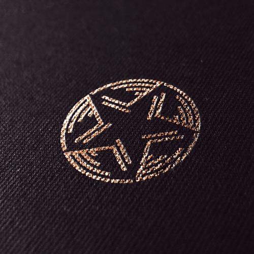 Star logo with the title 'Logo design for VividMusicGroup'