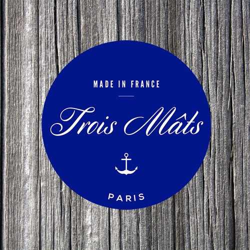 Nautical logo with the title 'Logo french luxury brand in Hong-Kong !'