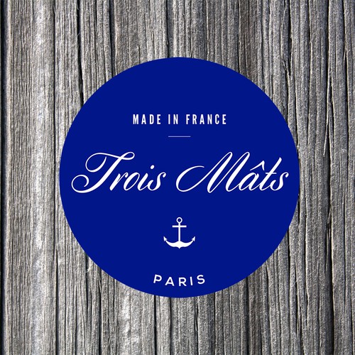 Naval logo with the title 'Logo french luxury brand in Hong-Kong !'