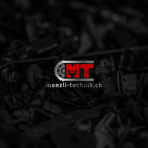 Mechanic design with the title 'Logo Concept for Menzli'