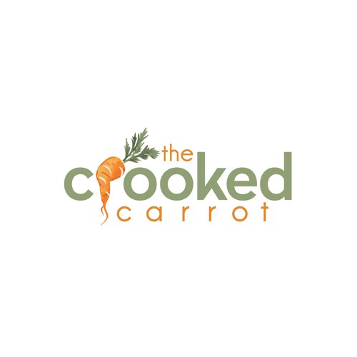Nutritionist logo with the title 'Logo for a blog focusing on a real food'