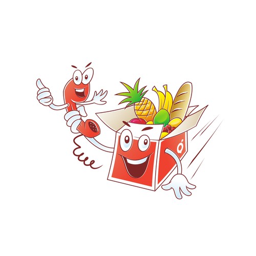 Ring design with the title 'Ring and Go characters design'