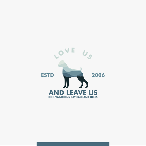 Bulldog logo with the title 'dog logo for LUALU'