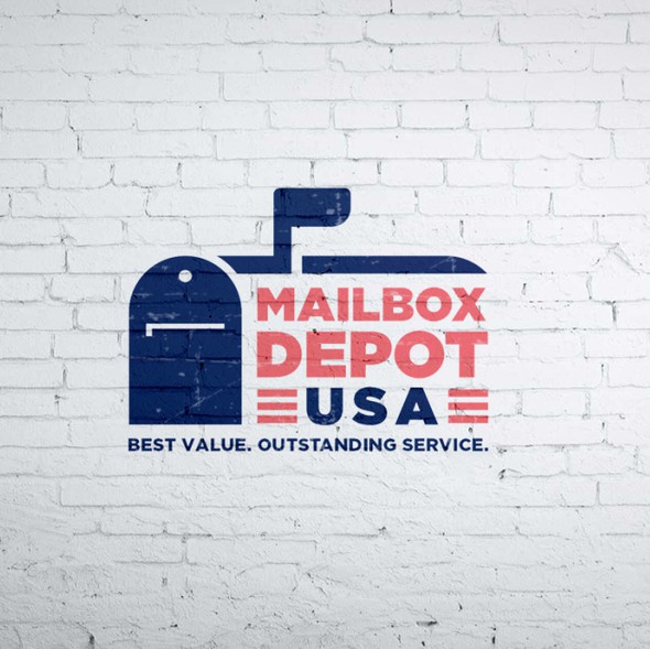 Mailbox logo with the title 'Winner of Depot USA Contest'