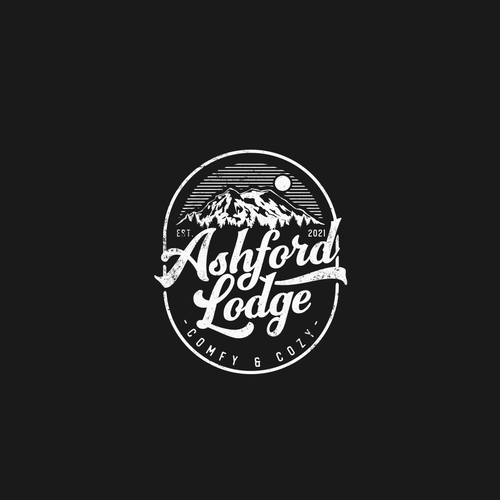 Rough logo with the title 'rough bold outdoor logo'