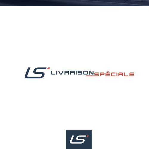 Transportation logo with the title 'Logo - LivraisonSpécial'