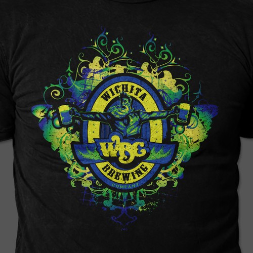 Bar t-shirt with the title 'Wichita brewing shirt'