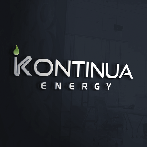 Oil and gas logo with the title 'KONTINUA ENERGY'
