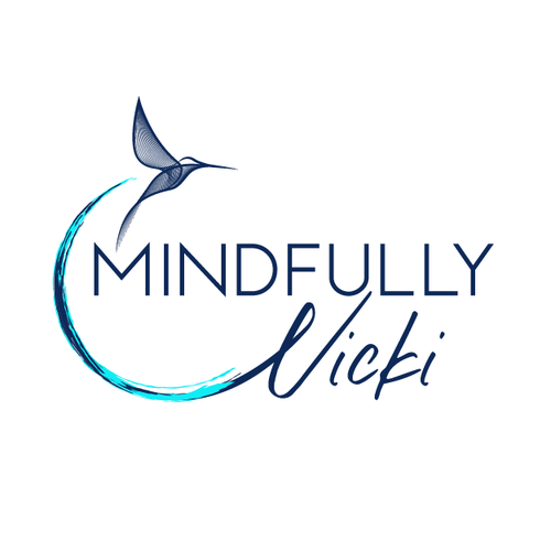 Hummingbird logo with the title 'Hummingbird logo for wellness coach in London'