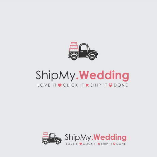 Celebration logo with the title 'Ship My Wedding'
