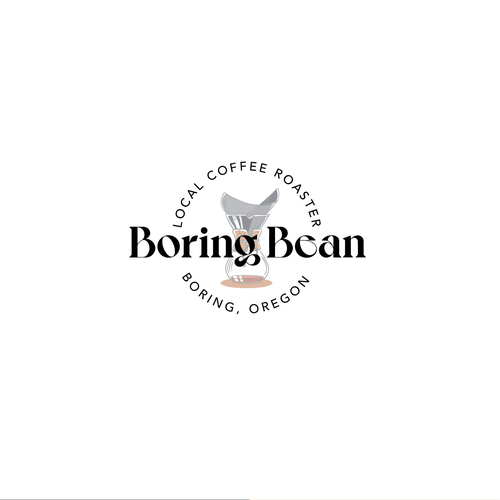 Exclusive logo with the title 'Elegant coffee logo '