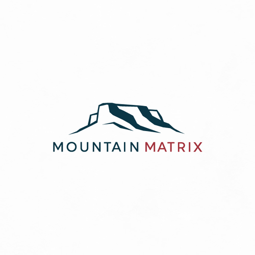 Saudi Arabian design with the title 'Mountain Matrix'