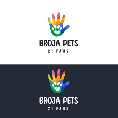 Zoo design with the title 'Logo for pet shop'