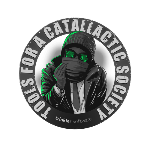 Technology t-shirt with the title 'catallactic'