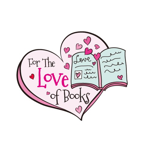 Love artwork with the title 'for the love of books'