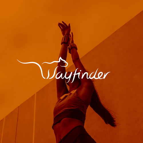 W brand with the title 'Wayfinder Logo Concept'