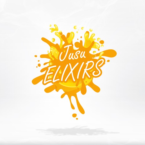 Splash logo with the title 'Jusu ELIXIRS'