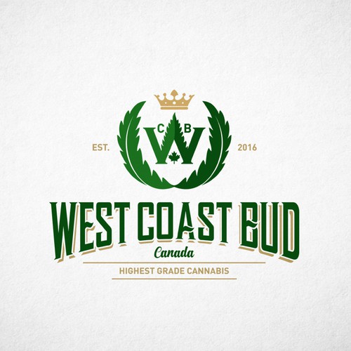 Edibles logo with the title 'West Coast Bud'