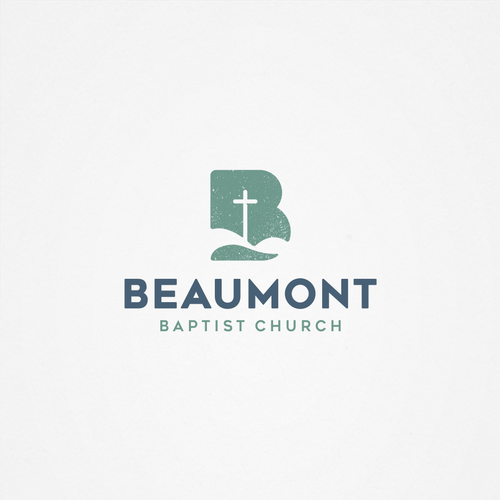 B logo with the title 'Logo for Beaumont Baptist Church'