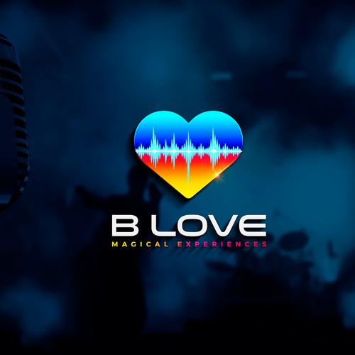 Event design with the title 'Visualize all encompassing LOVE!'