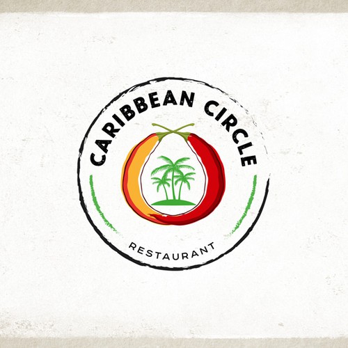 Jamaican logo with the title 'Logo Art Work needed for a new Jamaican Restaurant'