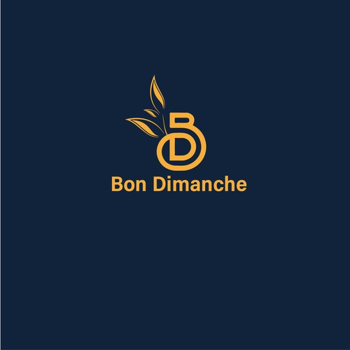 Weekend logo with the title 'Bon Dimanche Logo'
