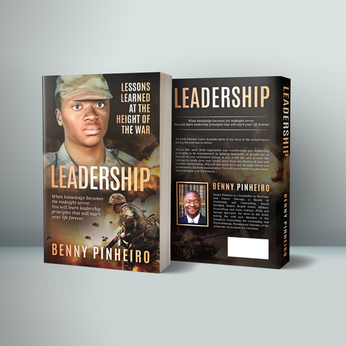 War book cover with the title 'Leadership'