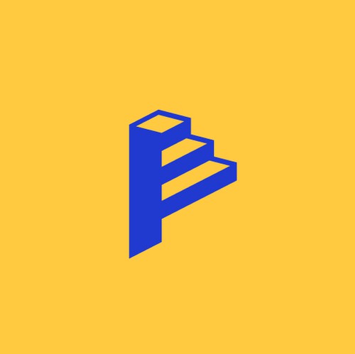 Blue phoenix logo with the title 'Accounting & Financial Institute Logo'
