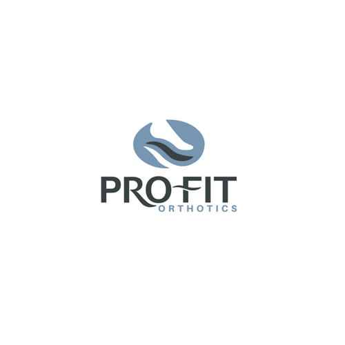 Feet design with the title 'Pro Fit Orthotics'