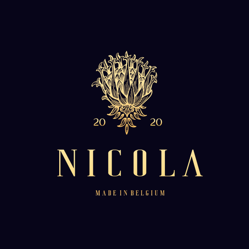 Mediterranean logo with the title 'NICOLA'