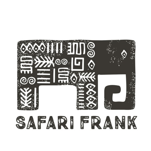 Safari design with the title 'SAFARI FRANKS'