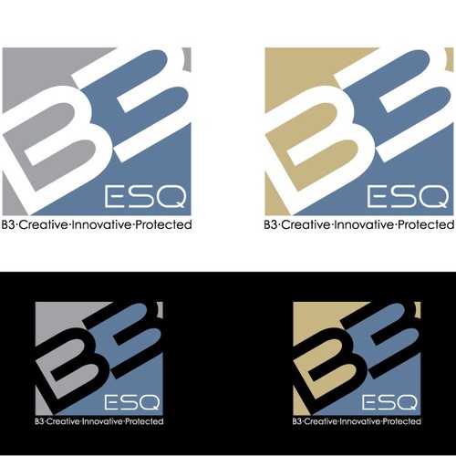 Attorney logo with the title ' B3 ESQ     '