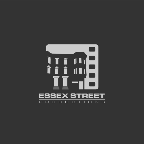 Production company logo with the title 'Essex Street Productions is a film production entity for the development, production, and theatrical release of independent motion pictures.'