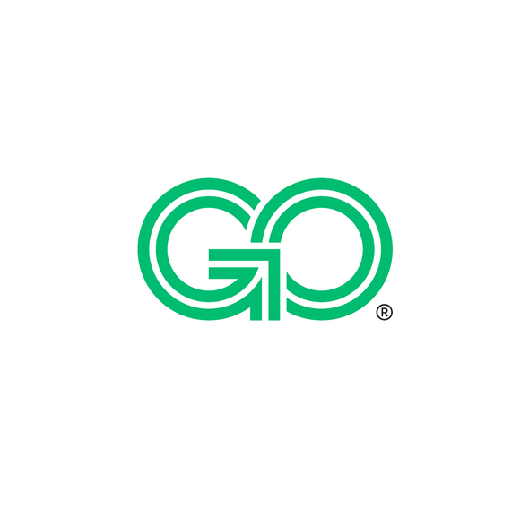Go logo with the title 'Logo for GO Business Brokers'