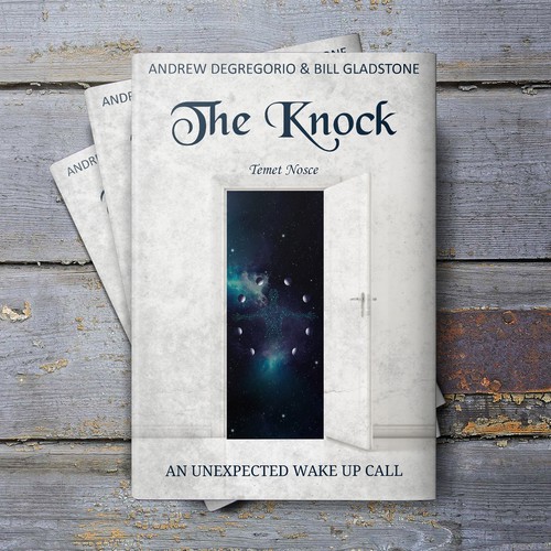 Photography book cover with the title 'The Knock'