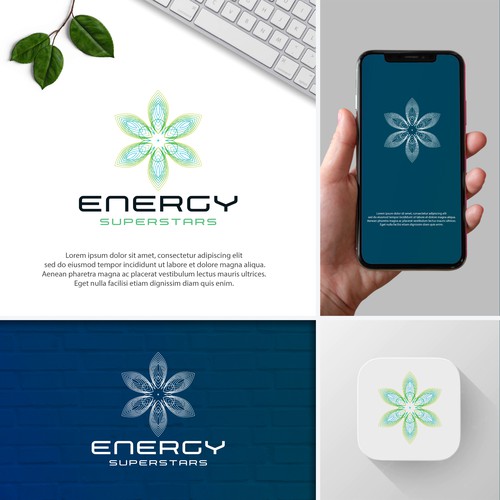 Energy brand with the title 'Energy Superstars'