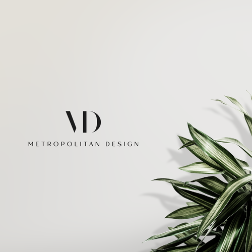 Interior design brand with the title 'Luxury, sophisticated and minimalist logo design for an interior design studio.'