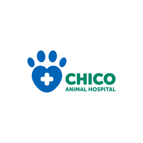 Hospital brand with the title 'Logo for Animal Hospital'