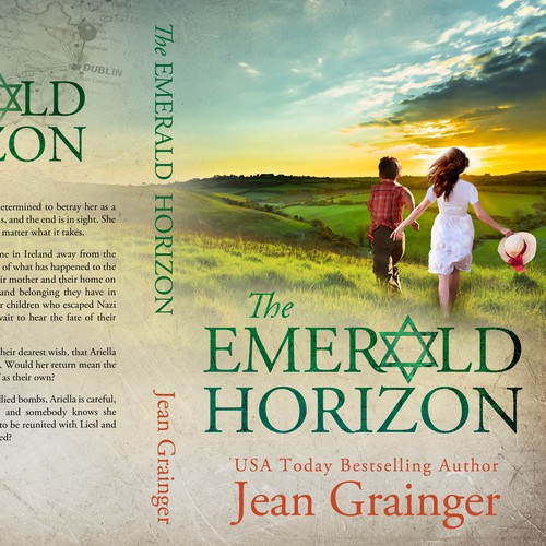 Children's book cover with the title 'The Emerald Horizon'