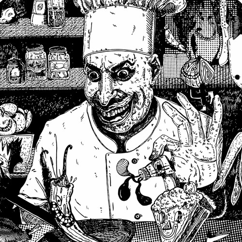 Crazy design with the title '"Mr spicy"'