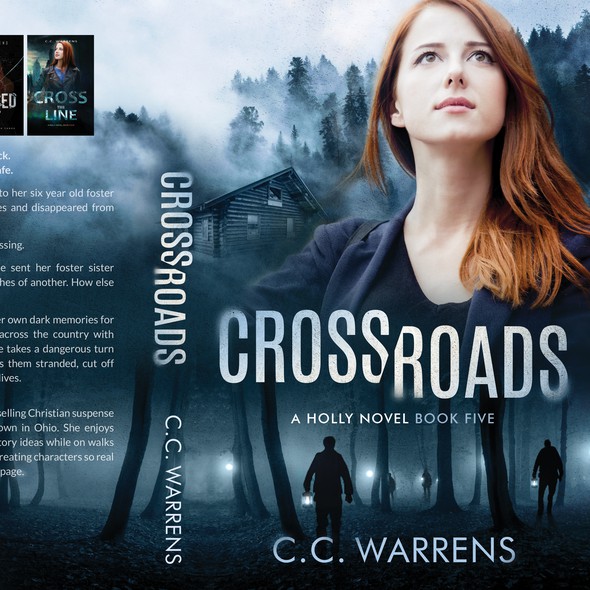 Thriller book cover with the title 'Crossroads'