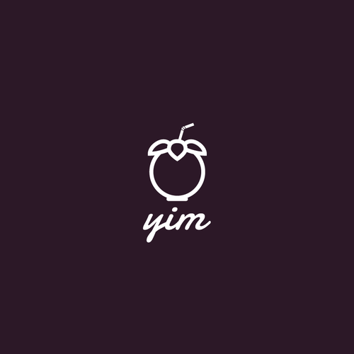 Juice design with the title 'yim logodesign'