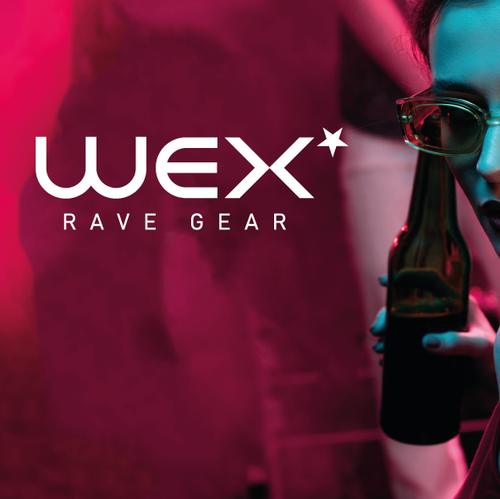 Festival logo with the title 'Cool Logo for an Up&Coming Ravewear/Festival Clothing Company'