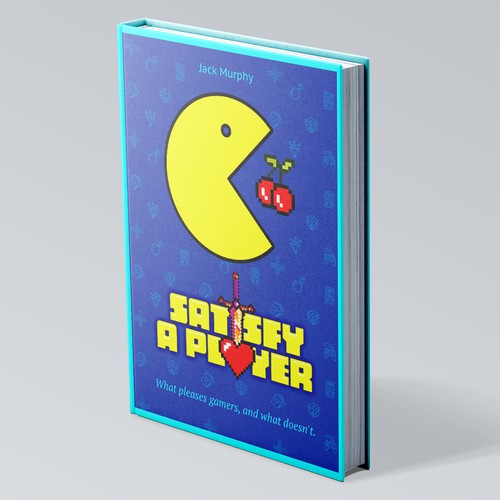 Player design with the title 'Satisfy a Player Book Cover'