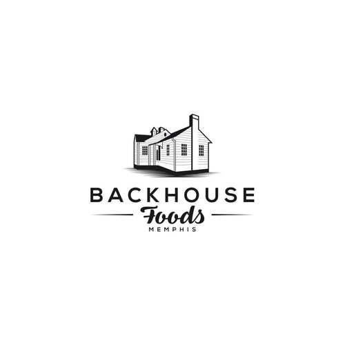 Memphis design with the title 'backhouse'