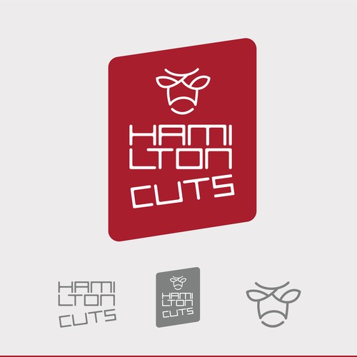 页面logo标题为“HamiltonCuts Instagram logo”