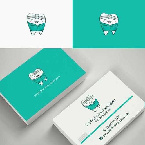Attractive design with the title 'Logo for student dentist'